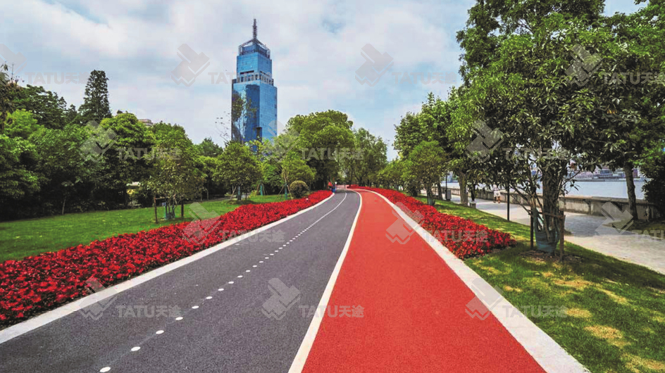 彩色路面防滑材料陶瓷颗粒